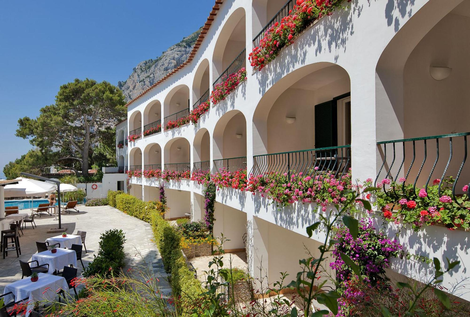 קאפרי Hotel Della Piccola Marina מראה חיצוני תמונה